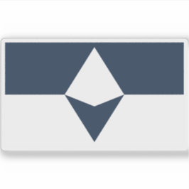 Echte Zuid-Antarctische vlag Sticker