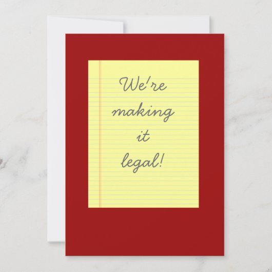 Echtelijke wettelijke erkenning kaart (Voorkant)