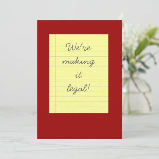 Echtelijke wettelijke erkenning kaart (Staand voorkant)