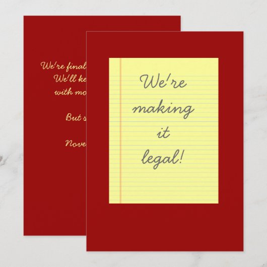 Echtelijke wettelijke erkenning kaart (Voorkant / Achterkant)