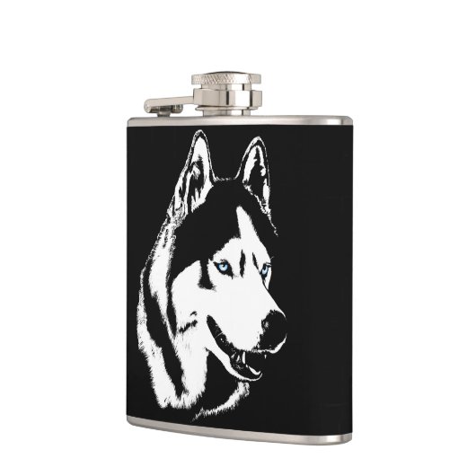 Echterlenmeyer Aangepaste Siberische Husky Drink F Heupfles (Links)