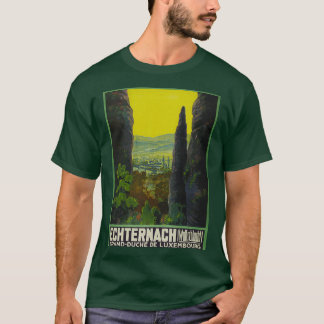 Echternach vintage-poster t-shirt
