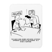 Echtgenaanbiedingen om het zingen op te geven magneet (Verticaal)