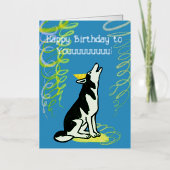 Echtgenige verjaardag Folde Folie Holiday Kaart (Voorkant)