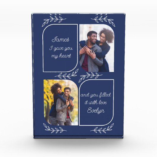 Echtgenoot 2 Verticale foto's met persoonlijke tit (Voorkant)