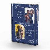 Echtgenoot 2 Verticale foto's met persoonlijke tit (Rechts)