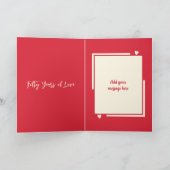 Echtgenoot 50ste verjaardag we maakte het rood kaart (Binnen)