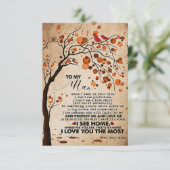 Echtgenoot Aan mijn man zie ik thuis RSVP Kaartje (Staand voorkant)