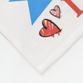 Echtgenoot aan mijn wonderlijke man fleece deken (Hoek)