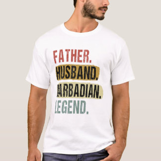 Echtgenoot Barbadian Legend T-shirt
