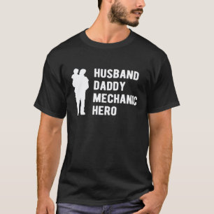 Echtgenoot Daddy Monteur Held T-shirt