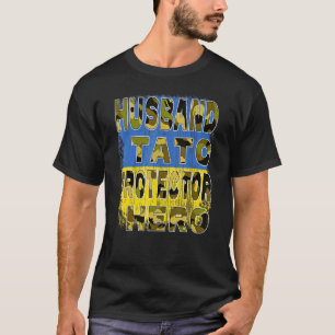 Echtgenoot Daddy Protector Hero Echtgenoot Tato Pr T-shirt