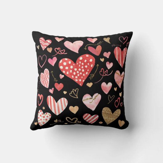 Echtgenoot Definitie Script Rode Liefdeshart Kussen (Achterkant)