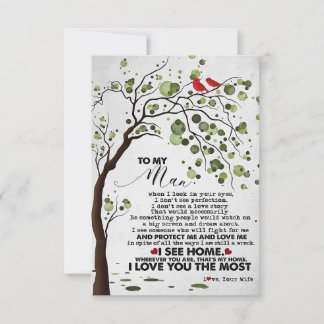 Echtgenoot Die Ik Zo Heel Erg Liefheb RSVP Kaartje