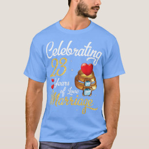 Echtgenoot & Echtgenote vieren 23 jaar liefde Huwe T-shirt