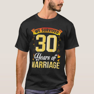 Echtgenoot echtgenote, we hebben 30 jaar van Marri T-shirt
