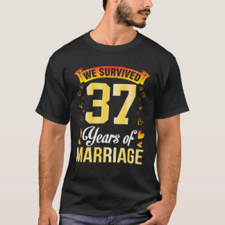 Echtgenoot echtgenote we hebben 37 jaar van Marria T-shirt