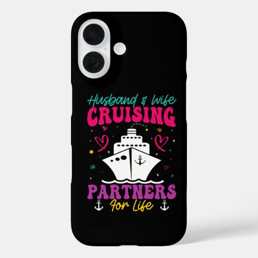 Echtgenoot En Echtgenote Cruise Partners Voor Het Case-Mate iPhone Case (Achterkant)