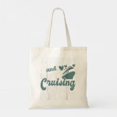 Echtgenoot en echtgenote cruisepartners voor leven tote bag (Achterkant)