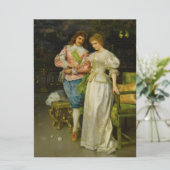 Echtgenoot en Vrouw Betrothed (Huwelijk en Huwelij Kaart (Staand voorkant)