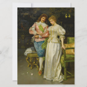 Echtgenoot en Vrouw Betrothed (Huwelijk en Huwelij Kaart