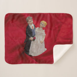 Echtgenoot en vrouw (huwelijkscelebratie op huweli sherpa deken