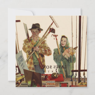 echtgenoot en vrouw met tuinbouwmiddelen