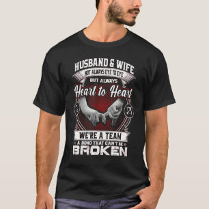Echtgenoot en vrouw niet altijd oog voor oog, maar t-shirt