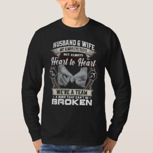 Echtgenoot en vrouw niet altijd oog voor oog, maar t-shirt
