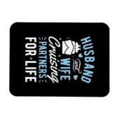 Echtgenoot en vrouw tijdens cruise van Partner Lif Magneet (Horizontaal)