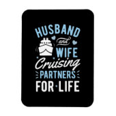 Echtgenoot en vrouw tijdens cruise van Partner Lif Magneet (Verticaal)
