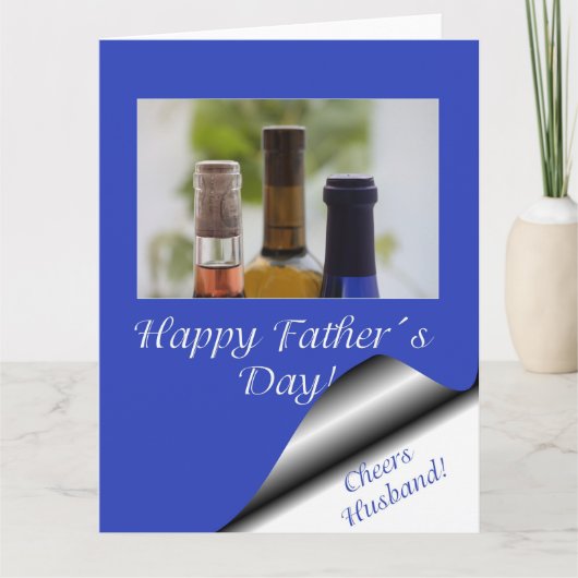 echtgenoot Happy Vaderdag Kaart (Voorkant)