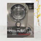 echtgenoot Happy Vaderdag Kaart (Gele Bloem)