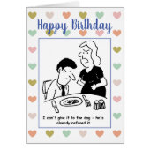 Echtgenoot heeft het avondeten al geweigerd (Voorkant)