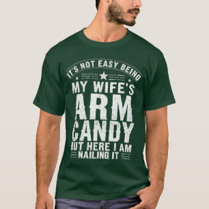 Echtgenoot Het is niet makkelijk om de armversieri T-shirt