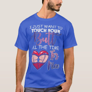 Echtgenoot, ik wil alleen maar je mond aanraken. t-shirt
