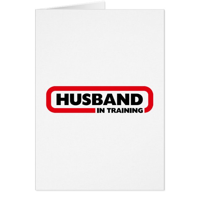 Echtgenoot in Opleiding (Voorkant)