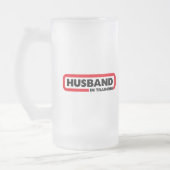 Echtgenoot in opleiding - Fun Valentijnsdag Gift Matglas Bierpul (Links)