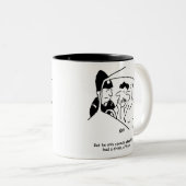 Echtgenoot is een Drink-chauffeur Tweekleurige Koffiemok (Voorkant rechts)