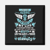 Echtgenoot is mijn beschermengel die gedenkdag mis magneet (Voorkant)