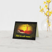 Echtgenoot Kaart (Gele Bloem)