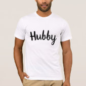 Echtgenoot Koppel Huwelijk T-shirt (Voorkant)