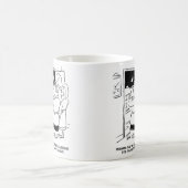 Echtgenoot laat terug van de pub quiz koffiemok (Center)