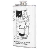 Echtgenoot laat thuis van de Pub Heupfles (Links)