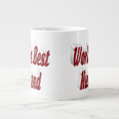 Echtgenoot met een ongerepte halve tekst mok (Voorkant)