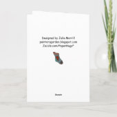 Echtgenoot met geheugenverlies voor kerstmis Kaart (Achterkant)