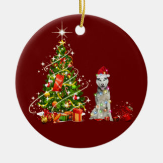 Echtgenoot met Petten kerst Keramisch Ornament