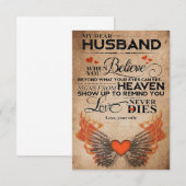 Echtgenoot Mijn Beste Echtgenoot Bedankkaart (Voorkant / Achterkant)