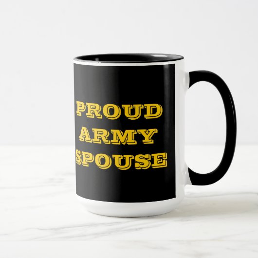 Echtgenoot mok Proud Army (Rechts)