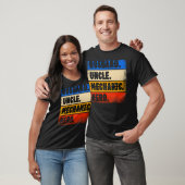 Echtgenoot Oom Monteur Held Vaderdag Monteur T-shirt (Unisex)